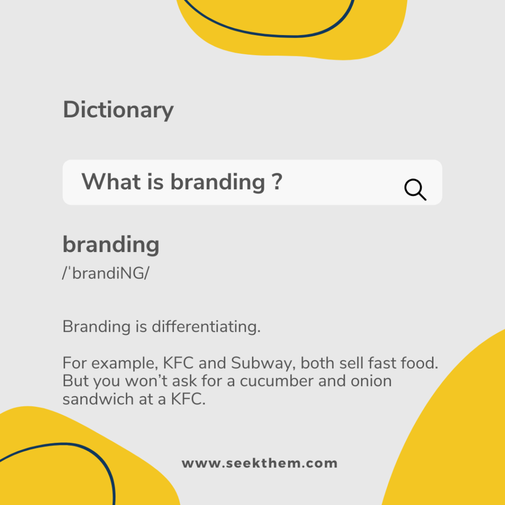 What is branding - SeekThem